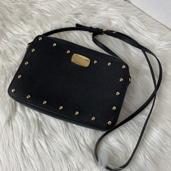 MICHAEL Michael Kors Handbags - Michael Kors | Black Studded Crossbody